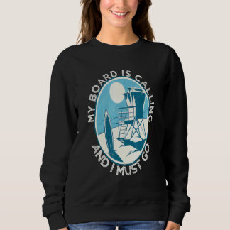 Sudadera Citas de surf juventud retro surfista atardecer