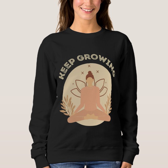 Sudadera Citas de yoga (Anverso)