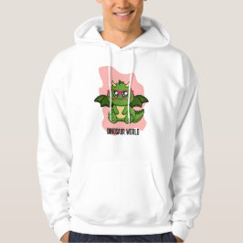 SUDADERA CITAS DEL MUNDO DE LOS DINOSAURIOS PREHISTÓRICOS