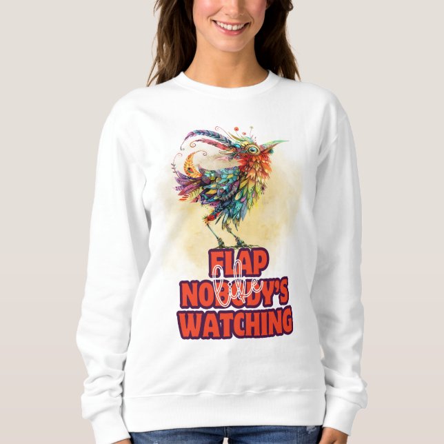 Sudadera Citas divertidas curiosas extrañas y extravagantes (Anverso)