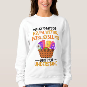 Sudadera Citas divertidas de punto