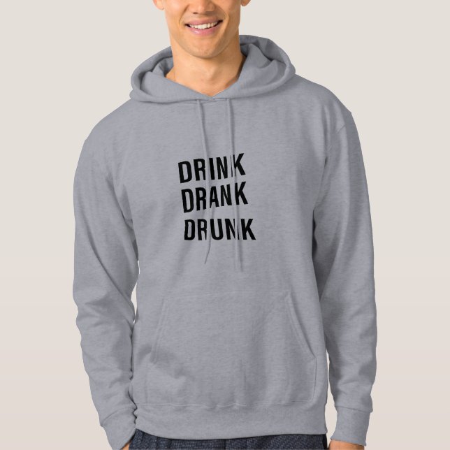 Sudadera Citas divertidas de Whiskey para beber (Anverso)