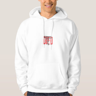 Sudadera citas divertidas murieron plantas de flor roja