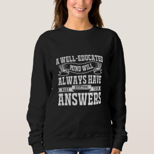 Sudadera Citas Motivacionales De Mente Bien Educadas Inspir