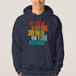 Sudadera Citas motivacionales de texto agradable camiseta