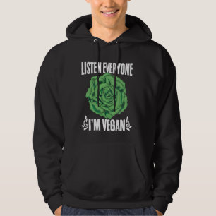 Sudadera Citas vegetarianas divertidas dicen dieta basada e