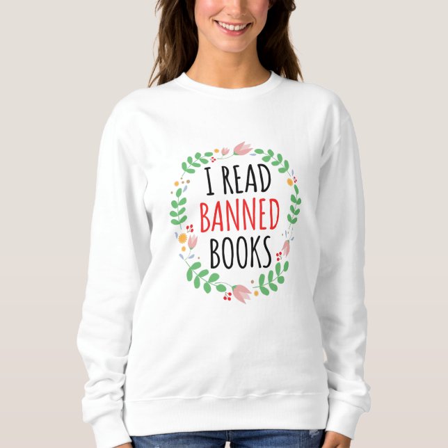 Sudadera Cito Divertido de Libros Prohibidos que Leo (Anverso)