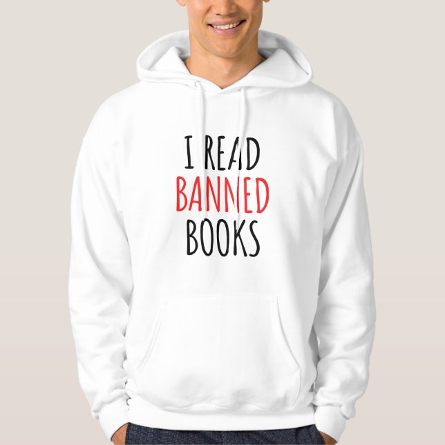 Sudadera Cito Divertido Sobre Leer Libros Prohibidos   (Anverso)
