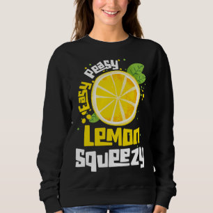 Sudadera Cítricos Fáciles De Limón De Limón Lemo De Fruta