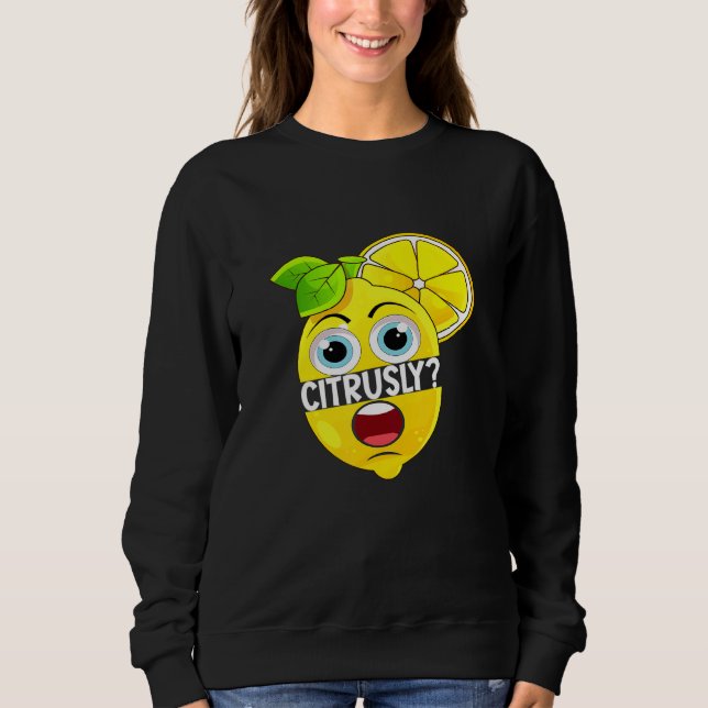 Sudadera Citrusly Lemons Guay Citrus (Anverso)
