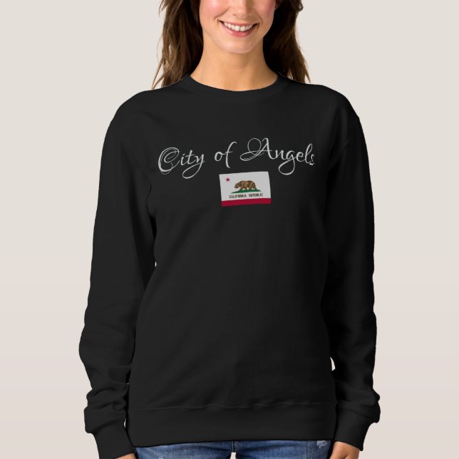 Sudadera City of Angels Los Angeles California (Anverso)