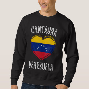 Sudadera Ciudad de Cantaura con Bandera de Venezuela