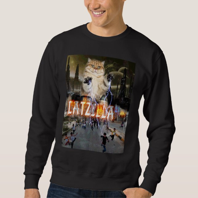 Sudadera Ciudad De Catzilla Kitty (Anverso)