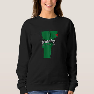 Sudadera Ciudad De Granby Vermont Cute Merch Gráfico Zip