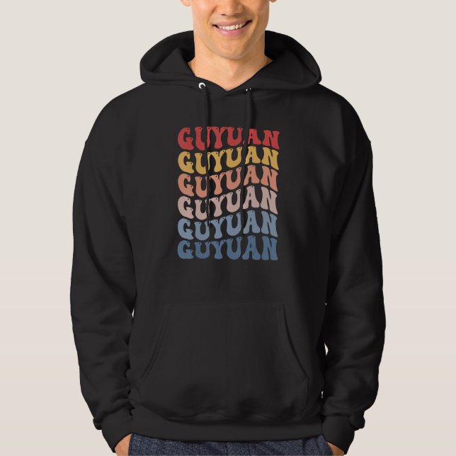 Sudadera Ciudad de Guyuan Groovy Retro (Anverso)