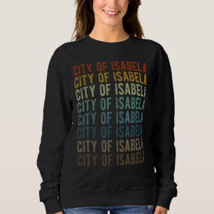 Sudadera Ciudad de Isabela, Filipinas, retro