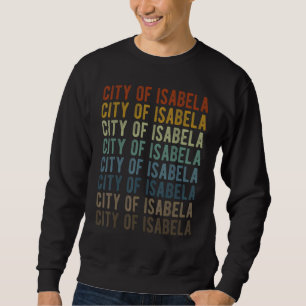 Sudadera Ciudad de Isabela, Filipinas, retro