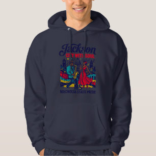 Sudadera Ciudad de Jackson con alma Orgullo del estado Magn