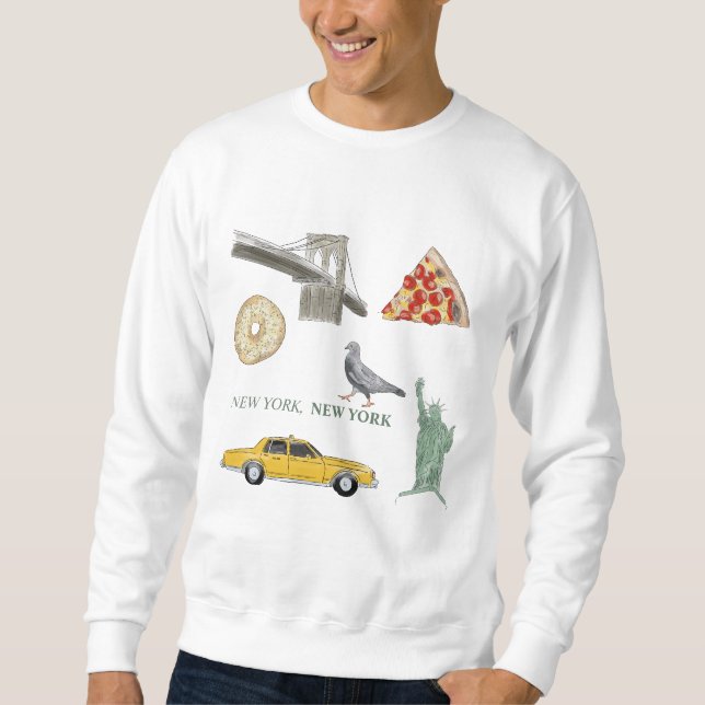 Sudadera Ciudad de Nueva York (Anverso)