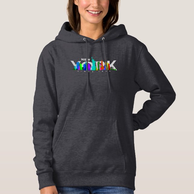 Sudadera Ciudad de Nueva York | Hoodie de la mujer (Anverso)