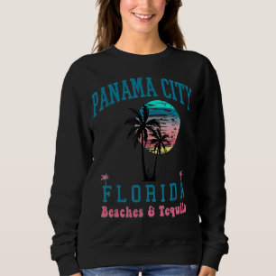 Sudadera Ciudad de Panamá Florida Sunset Tequila Beach Palm