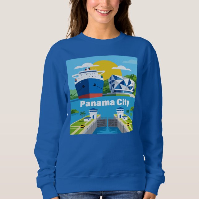 Sudadera Ciudad de Panamá Panamá (Anverso)