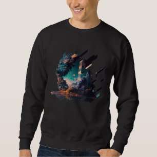 Sudadera Ciudad futurista de Japón