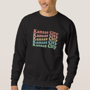 Sudadera Ciudad Hippie Vintage de los 70 en EE. UU. - Retro