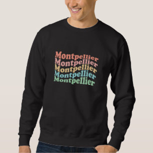 Sudadera Ciudad Hippie Vintage Francia años 70 - Retro Mont