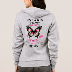 Sudadera Ciudad natal de mariposa