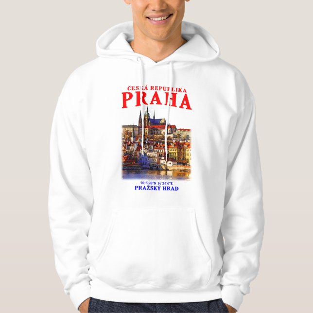 Sudadera Ciudad Vieja de Praga. República Checa. (Anverso)