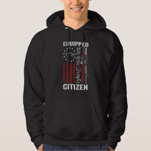 Sudadera Ciudadano Equipado - Segunda Enmienda Pro Guns AR1