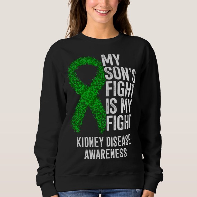 Sudadera CKD My Son's Fight Is My Fight Kidney Disease Awar (Anverso)