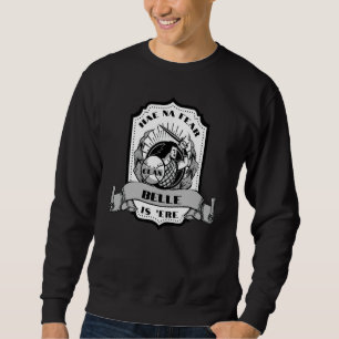 Sudadera Clan Belle Espadachín Insignia Escocesa Juegos de