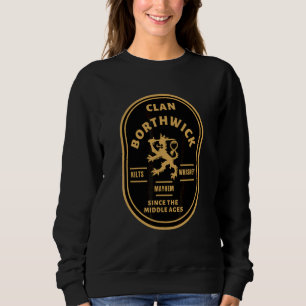 Sudadera Clan Borthwick Ascendencia Escocesa Juegos de las