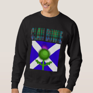 Sudadera Clan Bowie Tartan Escocia Nombre De Familia Scotla