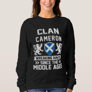 Sudadera Clan CAMERON familia escocesa escocia día de la ma
