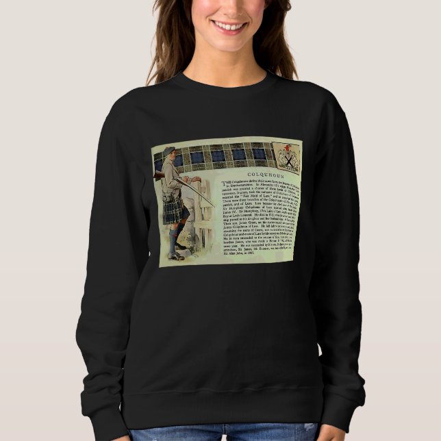 Sudadera Clan Colquhoun Vintage (Anverso)