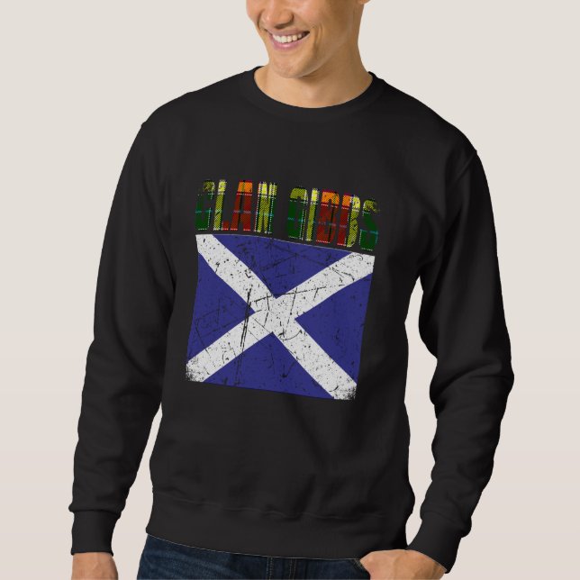 Sudadera Clan Gibbs Tartan Escocia Nombre De Familia Scotla (Anverso)