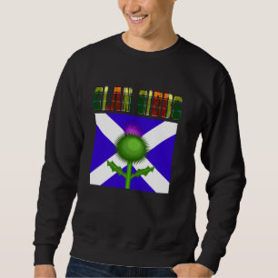 Sudadera Clan Gibbs Tartan Escocia Nombre De Familia Scotla