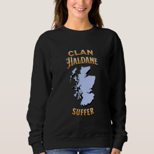 Sudadera Clan Haldane Scottish Motto Escudo