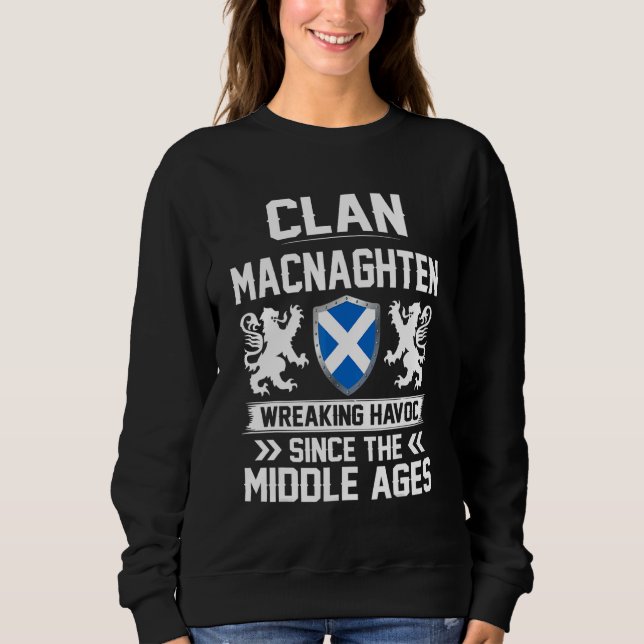 Sudadera Clan Macnaghten Clan Escocia Clan (Anverso)
