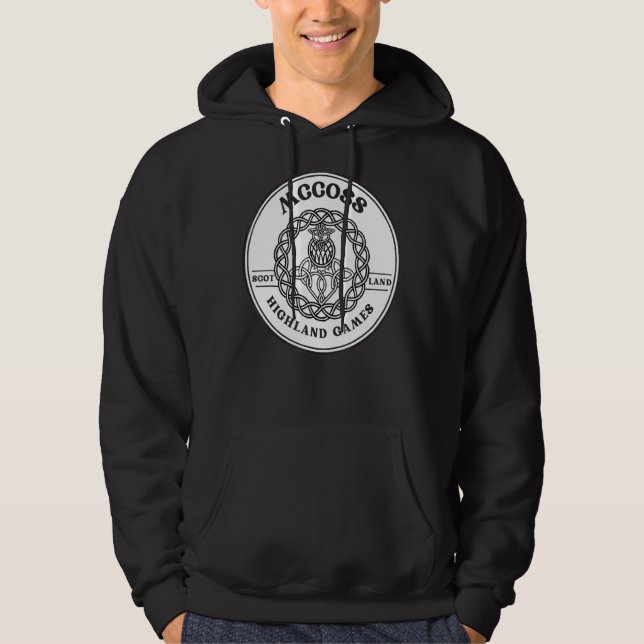 Sudadera Clan Mccoss Scottish Thistle Highland Games (Anverso)