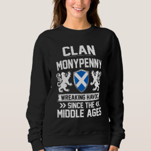 Sudadera Clan Monypenny Familia Escocesa Clan Scotland Wrea