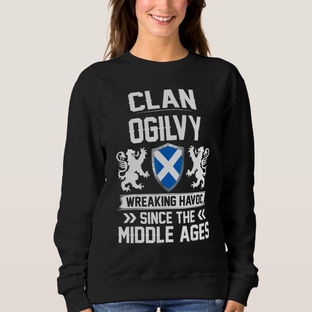 Sudadera Clan Ogilvy Escocia Clan Escocia (Anverso)