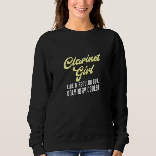 Sudadera Clarinet Chica Clarinet Player