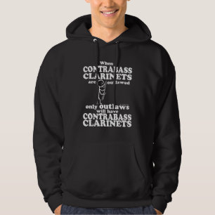 Sudadera Clarinets de Contrabass declaran ilegal a Hoodie