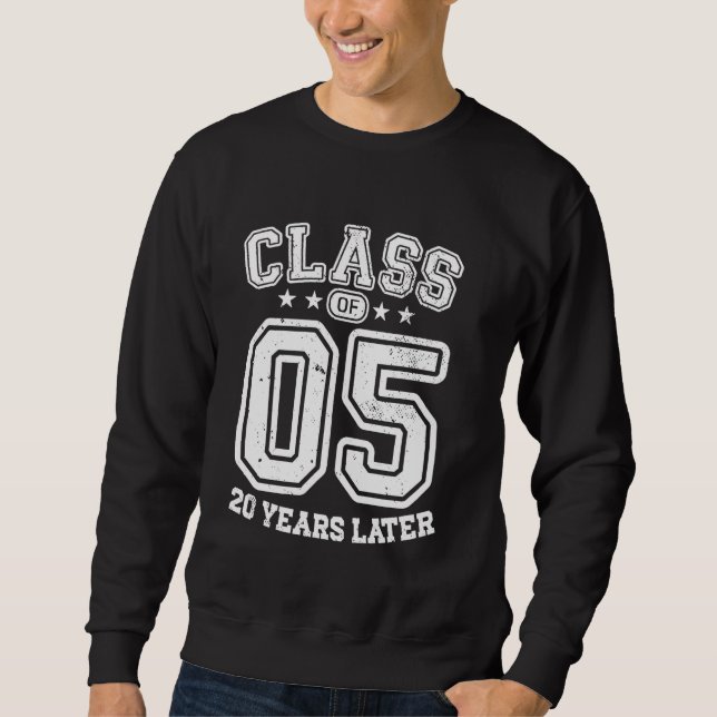 Sudadera Clase 05 20º Alumno de secundaria de 20 años Colle (Anverso)