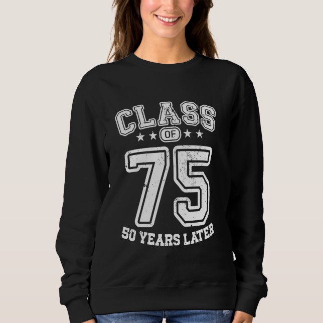 Sudadera Clase 75 50 Alumnos de secundaria 50 años 2025 Col (Anverso)