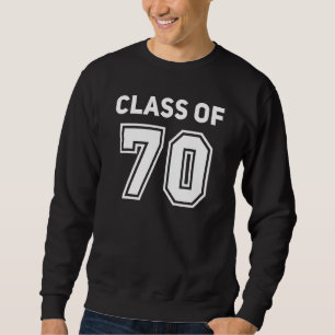 Sudadera Clase de 1970 Universidad Escuela Secundaria Reuni